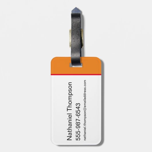 ThunderCats | Lion-O Character Graphic ラゲッジタグ (裏面縦)