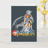 ThunderCats | Lion-O Halfttone Shadow Graphic カード (黄色い花)