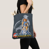 ThunderCats | Lion-O Halfttone Shadow Graphic トートバッグ (クローズアップ)