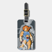 ThunderCats | Lion-O Halfttone Shadow Graphic ラゲッジタグ (正面縦)