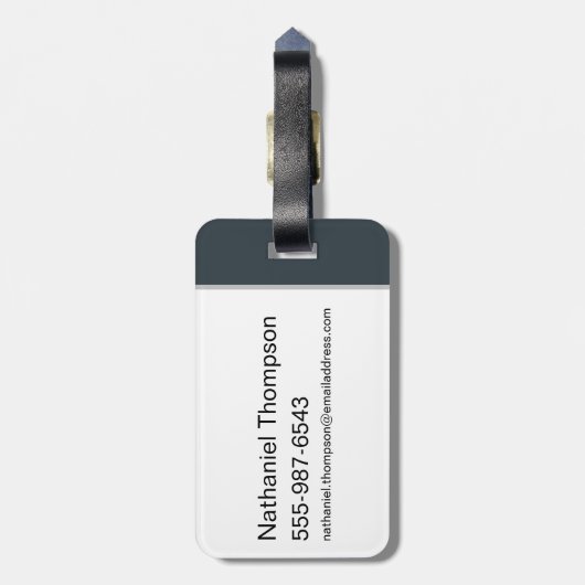 ThunderCats | Lion-O Halfttone Shadow Graphic ラゲッジタグ (裏面縦)