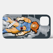 ThunderCats | Lion-O Halfttone Shadow Graphic Case-Mate iPhoneケース (裏面 (横))
