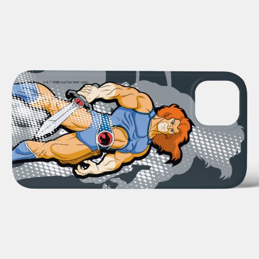 ThunderCats | Lion-O Halfttone Shadow Graphic Case-Mate iPhoneケース (裏面 (横))