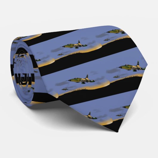 Thunderchief F105戦闘機 ネクタイ (ロール)
