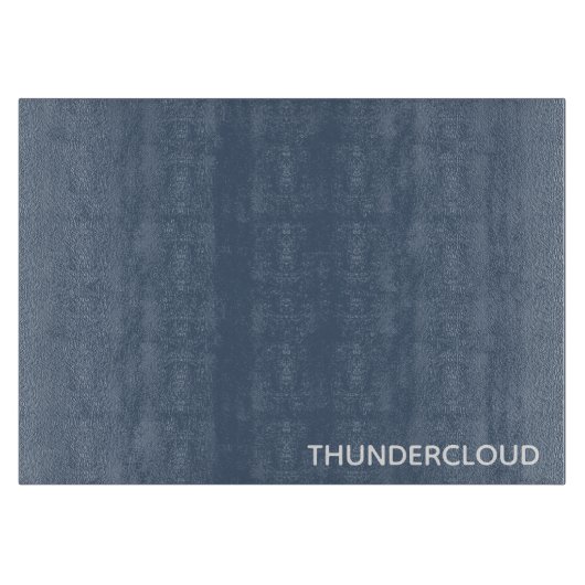 Thundercloud Blue-grayカラー名 カッティングボード (正面)