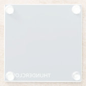 Thundercloud Blue-grayカラー名 ガラスコースター (裏面)