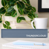 Thundercloud Blue-grayカラー名 デスクネームプレート