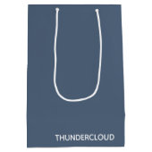 Thundercloud Blue-grayカラー名 ミディアムペーパーバッグ (裏面)