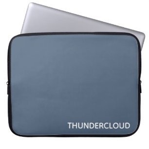 Thundercloud Blue-grayカラー名 ラップトップスリーブ