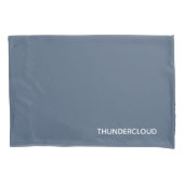 Thundercloud Blue-grayカラー名 枕カバー (正面)