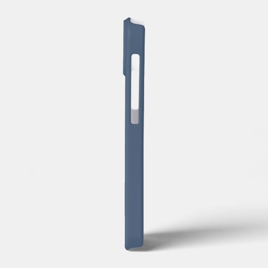 Thundercloud Blue-grayカラー名 Case-Mate iPhoneケース (裏面 / 左)