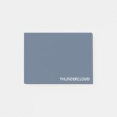 Thundercloud Blue-grey Colour Name ポストイット (正面)
