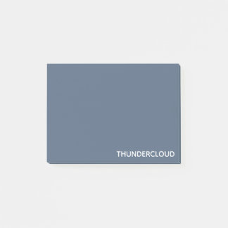 Thundercloud Blue-grey Colour Name ポストイット