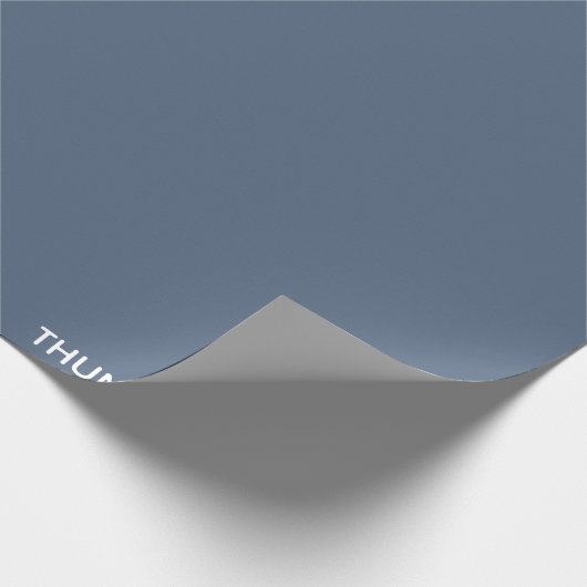 Thundercloud Blue-grey Colour Name ラッピングペーパー (角)