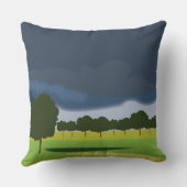 Thunderclouds雲自然風景 クッション (裏面)