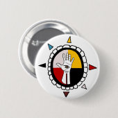 Thunderers手 缶バッジ (正面&裏面)