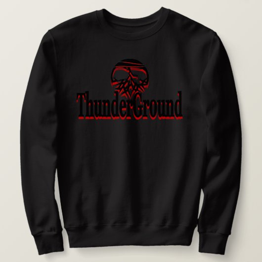 THUNDERGROUND CREW NECK  スウェットシャツ (デザイン正面)
