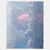Thunderhead フリースブランケット (正面)