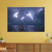 Thunderhead (Night) キャンバスプリント (インサイチュ (リビング))