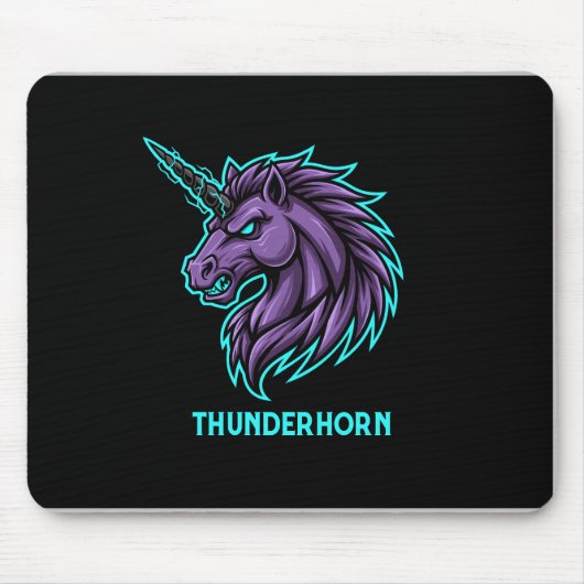 Thunderhorn Esports Mascot | Gaming Mouse Pad | Ag マウスパッド (正面)