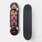 Thundering Stars 4/6 スケートボード (正面)