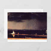 Thunderstorm at Narragansett Bay, 素晴らしart Postcar ポストカード (正面/裏面)