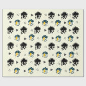 「Thunderstorm Elegance: ☁️⚡ラッピング紙。 ラッピングペーパー (フラット)