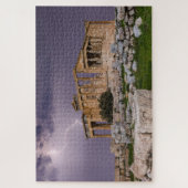 Thunderstorm over Acropolis Athens,ギリシャ,ヨーロッパ ジグソーパズル (縦)