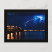 Thunderstorm over Miami – ポストカード (正面)
