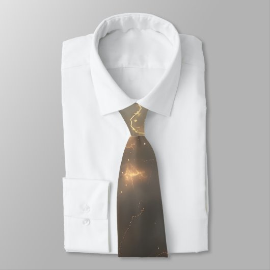 Thunderstorm Tie/Krawatte mit Blitzd ネクタイ (タイ)