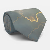 Thunderstorm Tie/Krawatte mit Blitzd ネクタイ (ロール)