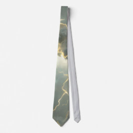 Thunderstorm Tie/Krawatte mit Blitzd ネクタイ