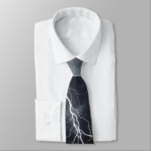 Thunderstorm Tie/Krawatte mit Blitzd ネクタイ (タイ)