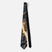 Thunderstorm Tie/Krawatte mit Blitzd ネクタイ (正面)