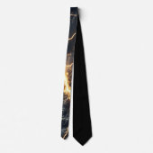 Thunderstorm Tie/Krawatte mit Blitzd ネクタイ (裏面)