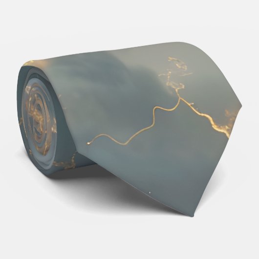 Thunderstorm Tie/Krawatte mit Blitzd ネクタイ (ロール)