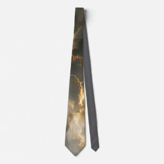 Thunderstorm Tie/Krawatte mit Blitzd ネクタイ