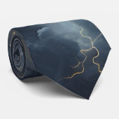 Thunderstorm Tie/Krawatte mit Blitzd ネクタイ (ロール)