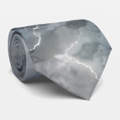 Thunderstorm Tie/Krawatte mit Blitzd ネクタイ (ロール)