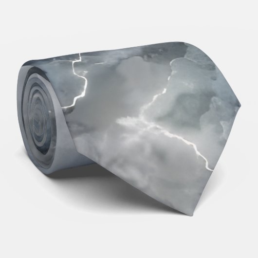 Thunderstorm Tie/Krawatte mit Blitzd ネクタイ (ロール)