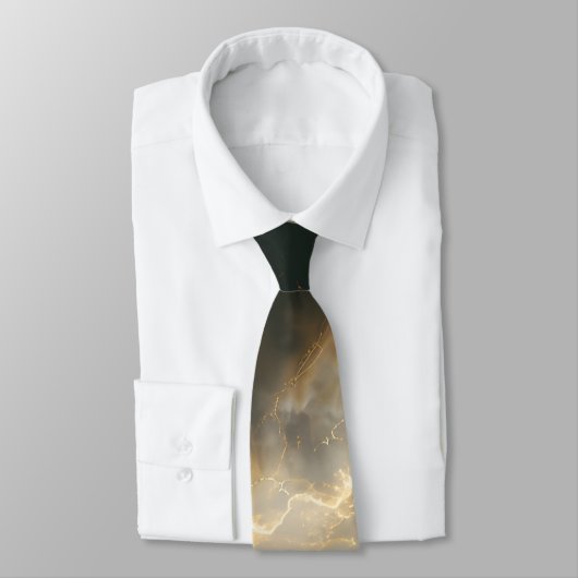 Thunderstorm Tie/Krawatte mit Blitzd ネクタイ (タイ)