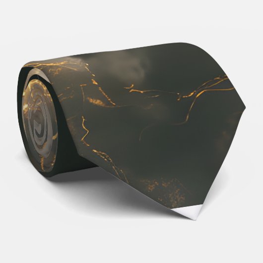 Thunderstorm Tie/Krawatte mit Blitzd ネクタイ (ロール)