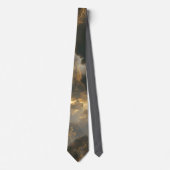 Thunderstorm Tie/Krawatte mit Blitzd ネクタイ (正面)