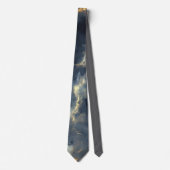 Thunderstorm Tie/Krawatte mit Blitzd ネクタイ (正面)