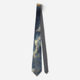 Thunderstorm Tie/Krawatte mit Blitzd ネクタイ