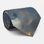 Thunderstorm Tie/Krawatte mit Blitzd ネクタイ (ロール)
