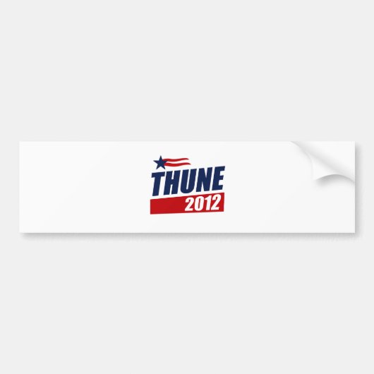 THUNE 2012年 バンパーステッカー (正面)