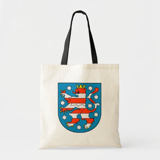 Thüringen Wappen トートバッグ (正面)