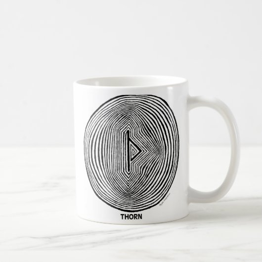 Thurisaz コーヒーマグカップ (右)