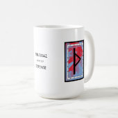 Thurisaz Rune Mug – 防衛! コーヒーマグカップ (正面右)